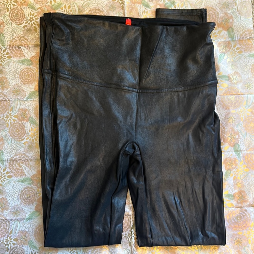 Spanx Faux Leather Leggings